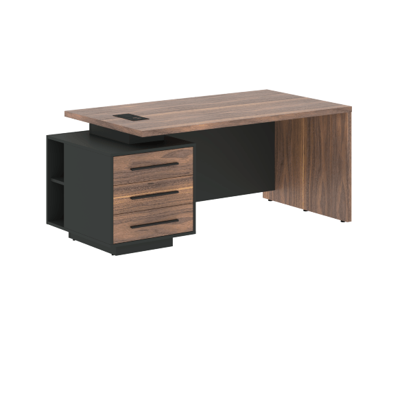 Стол руководителя с тумбой VRCT 1890(L) 1800х900х750 VE