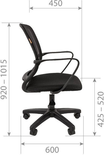 Кресло офисное CHAIRMAN 698 LT