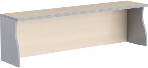 Надставка на стол НС-3 Беларусь Клен/Металлик 1400*300*400 IMAGO