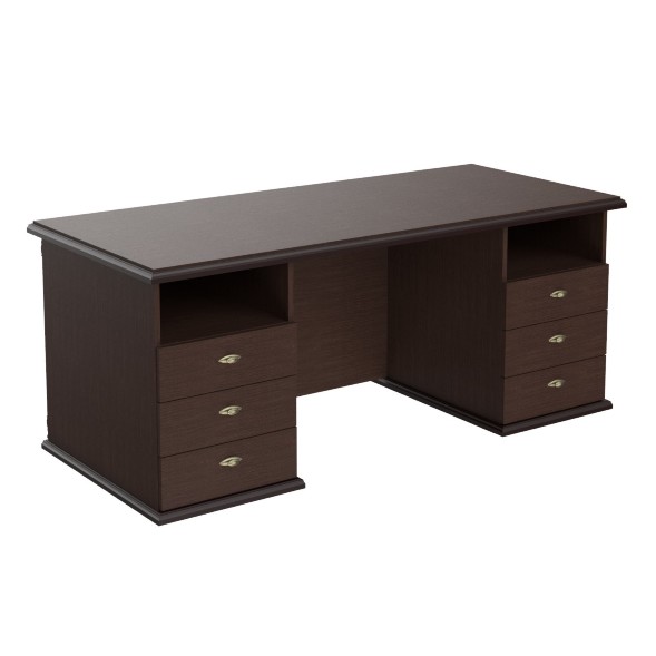 Стол руководителя двух тумбовый RSDT 188.A 1800х800х750 RAUT в Кирове 