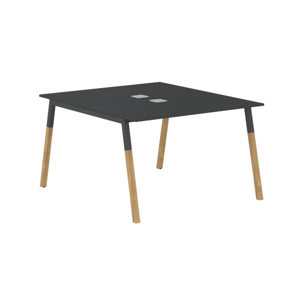 Стол FWST 1113 Белый премиум/Белый-Бук 1180х1370х733 FORTA в Кирове 