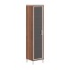 Шкаф-колонка высокая со стеклянной дверью в AL-рамке B 431.8 475х450х2054 BORN в Кирове 
