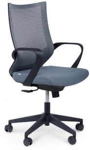 Кресло офисное Спэйс LB чёрный пластик