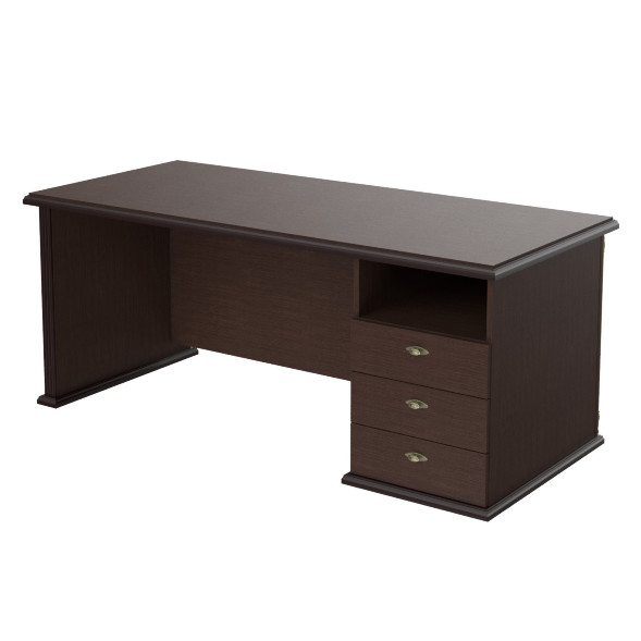 Стол руководителя однотумбовый RDT 188.A(R) 1800х800х750 RAUT в Кирове 