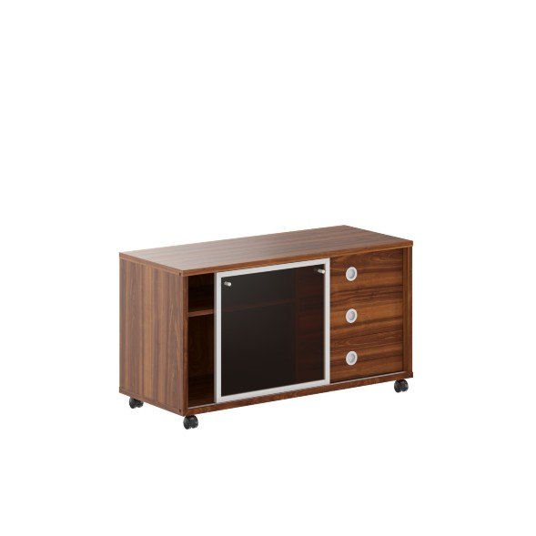 Тумба мобильная с дверью купе B 202.2A 1200х500х660 BORN в Кирове 