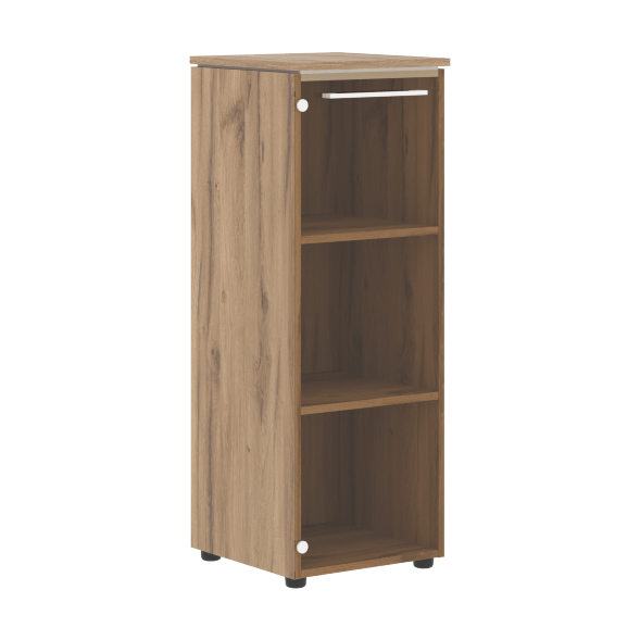 Шкаф колонка со стеклянной дверью MMC 42.2 429х423х1188 MORRIS TREND