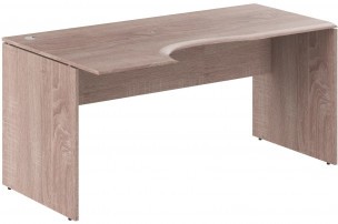 Стол эргономичный WCET 169(L) Дуб Сонома 1600х900х750