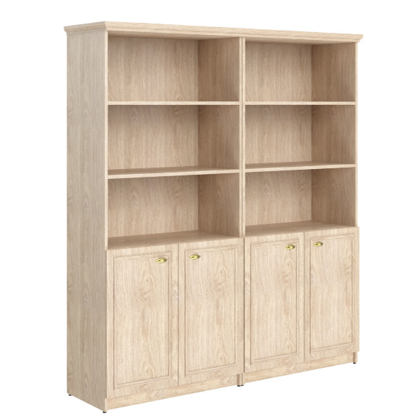 Шкаф высокий 2-х секционный с малыми глухими дверьми RHC 180.5 1808х466х2023 RAUT в Кирове 