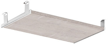 Полка под клавиатуру XSK 580 Дуб Сонома 608х350х77