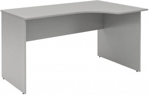 Стол эргономичный SET160-1(R) Серый 1600х900х760 SIMPLE